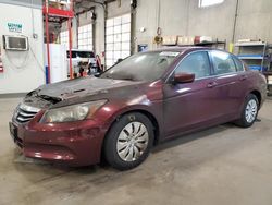 Salvage cars for sale from Copart Blaine, MN: 2011 Honda Accord LX