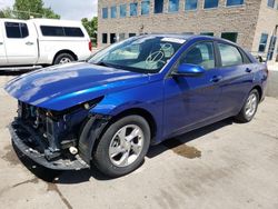 Hyundai Elantra Vehiculos salvage en venta: 2021 Hyundai Elantra SE