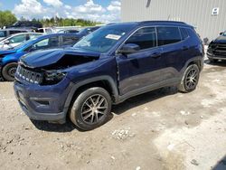 Salvage cars for sale at Franklin, WI auction: 2018 Jeep Compass Latitude
