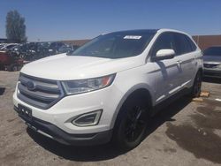 Salvage cars for sale at North Las Vegas, NV auction: 2015 Ford Edge SEL