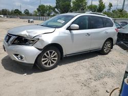 Salvage cars for sale at Riverview, FL auction: 2014 Nissan Pathfinder S