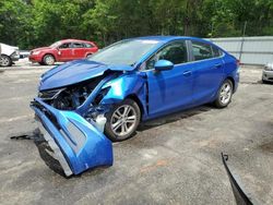 Carros salvage sin ofertas aún a la venta en subasta: 2017 Chevrolet Cruze LT