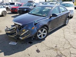 Salvage cars for sale at Vallejo, CA auction: 2015 Chevrolet Cruze LT