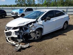 Salvage cars for sale from Copart Harleyville, SC: 2017 Chevrolet Cruze LS