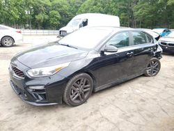 Salvage cars for sale at Austell, GA auction: 2020 KIA Forte GT Line