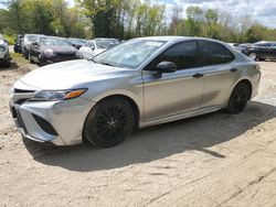 Salvage cars for sale from Copart North Billerica, MA: 2020 Toyota Camry SE