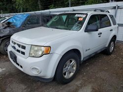 Salvage cars for sale from Copart Arlington, WA: 2011 Ford Escape Hybrid