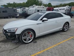 Salvage cars for sale at Rogersville, MO auction: 2018 Audi A5 Prestige S-Line