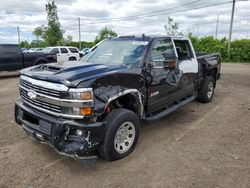 Salvage cars for sale from Copart Montreal Est, QC: 2019 Chevrolet Silverado K2500 Heavy Duty LT