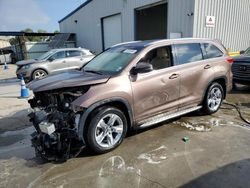 Toyota Highlander Vehiculos salvage en venta: 2017 Toyota Highlander Limited