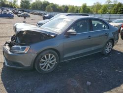Salvage cars for sale at Grantville, PA auction: 2014 Volkswagen Jetta SE