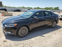 Ford salvage cars for sale: 2018 Ford Fusion TITANIUM/PLATINUM