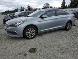 Vehiculos salvage en venta de Copart Graham, WA: 2017 Hyundai Sonata SE