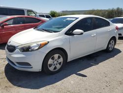 Salvage cars for sale at Las Vegas, NV auction: 2016 KIA Forte LX