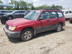 Subaru Forester l salvage cars for sale: 1999 Subaru Forester L