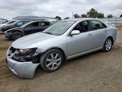 Salvage cars for sale at San Diego, CA auction: 2005 Acura TSX