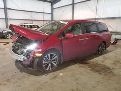 Salvage cars for sale at Graham, WA auction: 2022 Honda Odyssey Touring