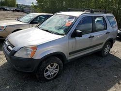 Honda crv salvage cars for sale: 2002 Honda CR-V LX