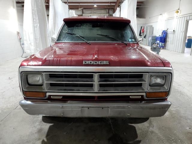 1989 Dodge D-SERIES D100