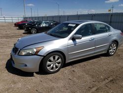 Salvage cars for sale at Greenwood, NE auction: 2008 Honda Accord EXL