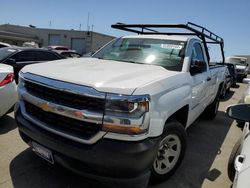 Salvage trucks for sale at Martinez, CA auction: 2017 Chevrolet Silverado C1500