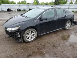 Salvage cars for sale from Copart Ontario Auction, ON: 2017 Chevrolet Volt Premier