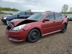 Salvage cars for sale from Copart Columbia Station, OH: 2014 Subaru Legacy 2.5I Premium