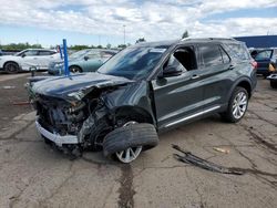 Ford salvage cars for sale: 2023 Ford Explorer Platinum