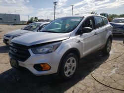 Salvage cars for sale from Copart Chicago Heights, IL: 2018 Ford Escape S