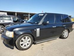 Land Rover salvage cars for sale: 2007 Land Rover Range Rover HSE