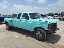 Salvage trucks for sale at Houston, TX auction: 1992 Ford F350