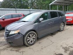 Salvage cars for sale at Austell, GA auction: 2016 Honda Odyssey SE