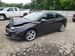 Chevrolet Vehiculos salvage en venta: 2017 Chevrolet Cruze Premier