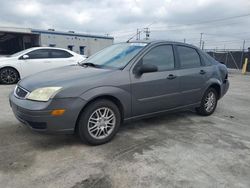 Ford Focus zx4 salvage cars for sale: 2007 Ford Focus ZX4