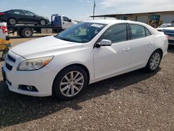 Salvage cars for sale at Temple, TX auction: 2013 Chevrolet Malibu 2LT
