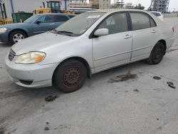 Salvage cars for sale from Copart New Orleans, LA: 2003 Toyota Corolla CE