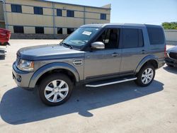Salvage cars for sale from Copart Wilmer, TX: 2015 Land Rover LR4 HSE Luxury