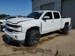 Chevrolet salvage cars for sale: 2017 Chevrolet Silverado K1500 LT