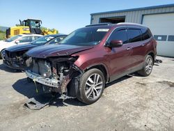 Vehiculos salvage en venta de Copart Chambersburg, PA: 2016 Honda Pilot Touring