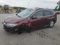 Salvage cars for sale at Dunn, NC auction: 2015 Honda CR-V EXL