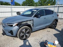 Salvage cars for sale at auction: 2023 Volvo C40 Recharge Plus