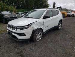 Salvage cars for sale at Kapolei, HI auction: 2023 Jeep Compass Latitude