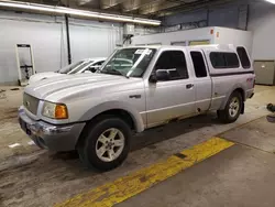 Salvage cars for sale at Wheeling, IL auction: 2003 Ford Ranger Super Cab