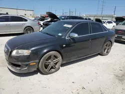Salvage cars for sale from Copart Haslet, TX: 2007 Audi New S4 Quattro