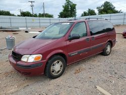 Vehiculos salvage en venta de Copart Oklahoma City, OK: 2005 Chevrolet Venture LS