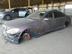 Mercedes-Benz s 550 salvage cars for sale: 2007 Mercedes-Benz S 550