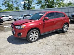Salvage cars for sale at West Mifflin, PA auction: 2014 Mitsubishi Outlander Sport ES