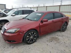 Salvage cars for sale from Copart Haslet, TX: 2013 Chrysler 200 Limited