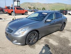 Salvage cars for sale at Van Nuys, CA auction: 2013 Infiniti G37 Base