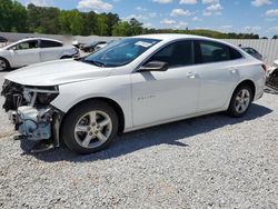 Salvage cars for sale from Copart Fairburn, GA: 2021 Chevrolet Malibu LS